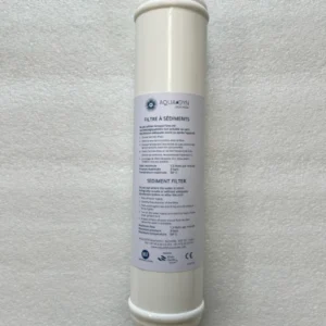 Filtre sédiments pour la fontaine Mélusine